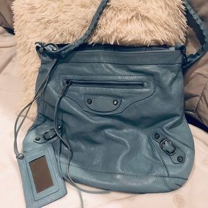 Balenciago City Bag Blue